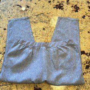 J Jill Love Linen Capri Pants